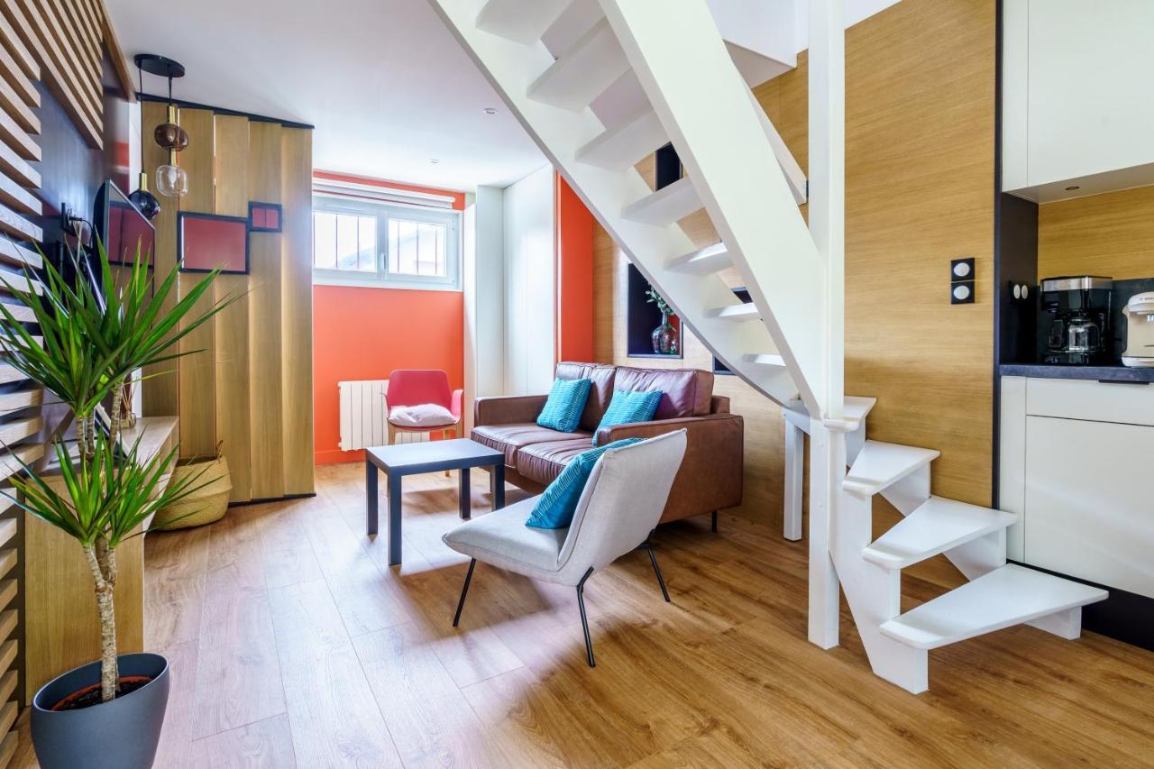 Ilbetea - Ideal Couple - Duplex Tout Confort - Plage A 400 M - Parking Сен-Жан-де-Люз Экстерьер фото