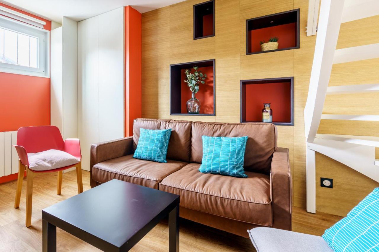 Ilbetea - Ideal Couple - Duplex Tout Confort - Plage A 400 M - Parking Сен-Жан-де-Люз Экстерьер фото