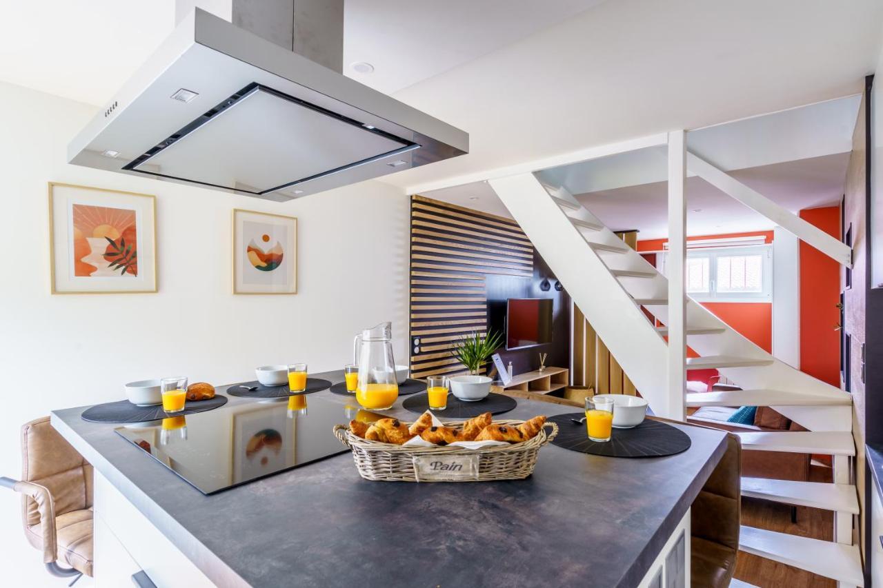 Ilbetea - Ideal Couple - Duplex Tout Confort - Plage A 400 M - Parking Сен-Жан-де-Люз Экстерьер фото